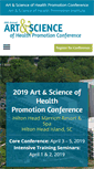 Mobile Screenshot of healthpromotionconference.com